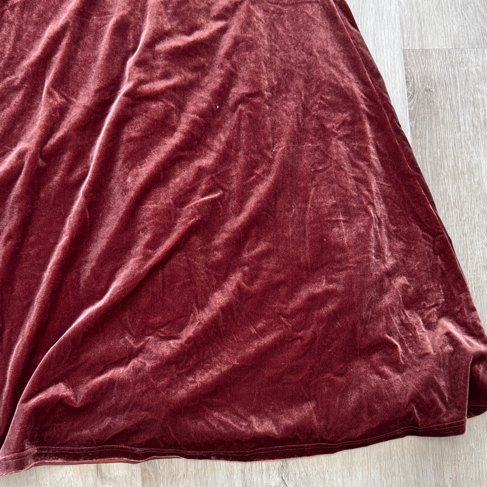 Revelry Bardot Velvet Dress sz 6 - Picture 8 of 14